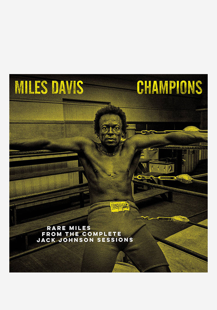 MILES DAVIS CHAMPIONS: Rare Miles From The Complete Jack Johnson Sessions LP (Color)