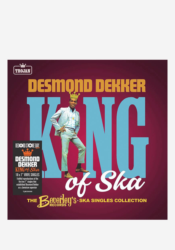 DESMOND DEKKER King Of Ska: The Early Singles Collection 1963 - 1966 7" Box Set