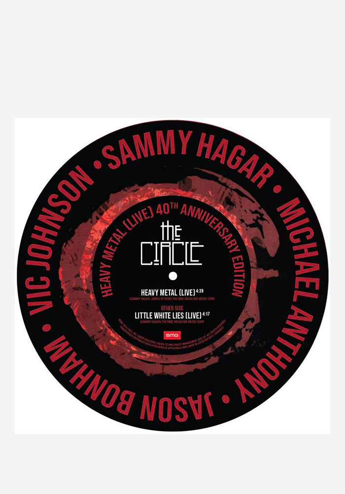 SAMMY HAGAR & THE CIRCLE Heavy Metal (Live) 12" Single (Picture Disc)