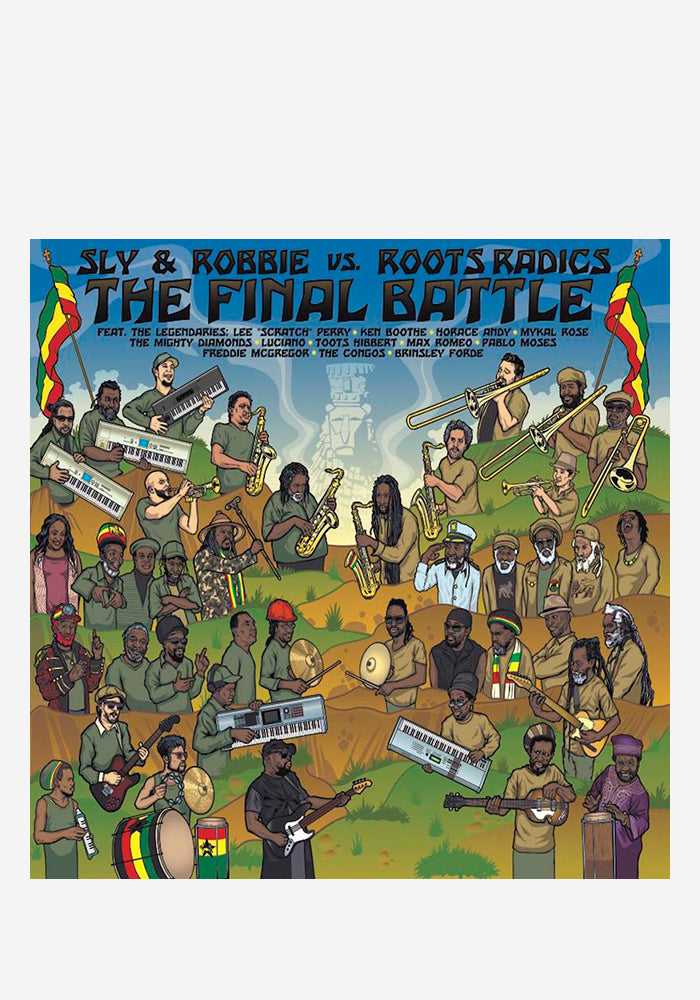 SLY & ROBBIE / ROOTS RADICS The Final Battle: Sly & Robbie vs. Roots Radics LP (Color)