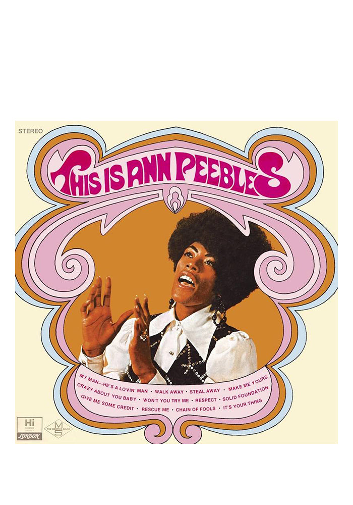 ANN PEEBLES This Is Ann Peebles LP (Color)