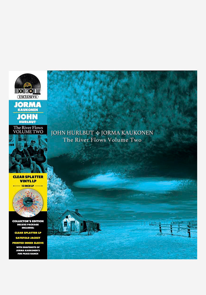 JORMA KAUKONEN / JOHN HURLBUT The River Flows Vol. 2 LP (Color)