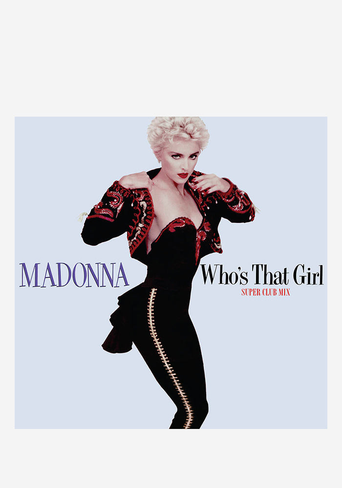 MADONNA Who's That Girl? (Super Club Mix) 12" Single (Color)