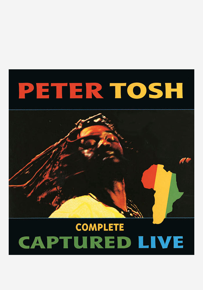 PETER TOSH Complete Captured Live 2LP (Color)