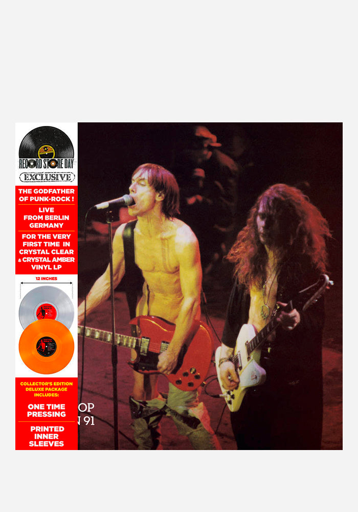IGGY POP Iggy Pop Live In Berlin 1991 2LP (Color)