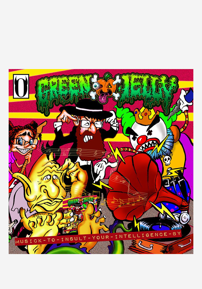 GREEN JELLY Musick To Insult Your Intelligence By LP (Color)