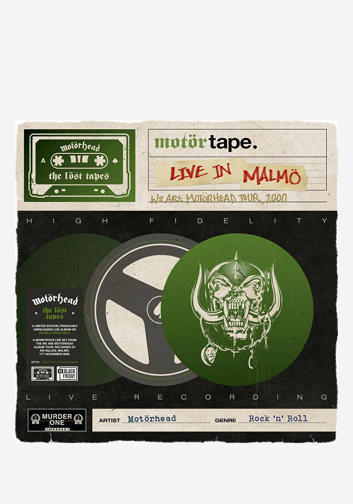 MOTORHEAD The Lost Tapes Vol.3: Live in Malmo 2000 2LP (Color)