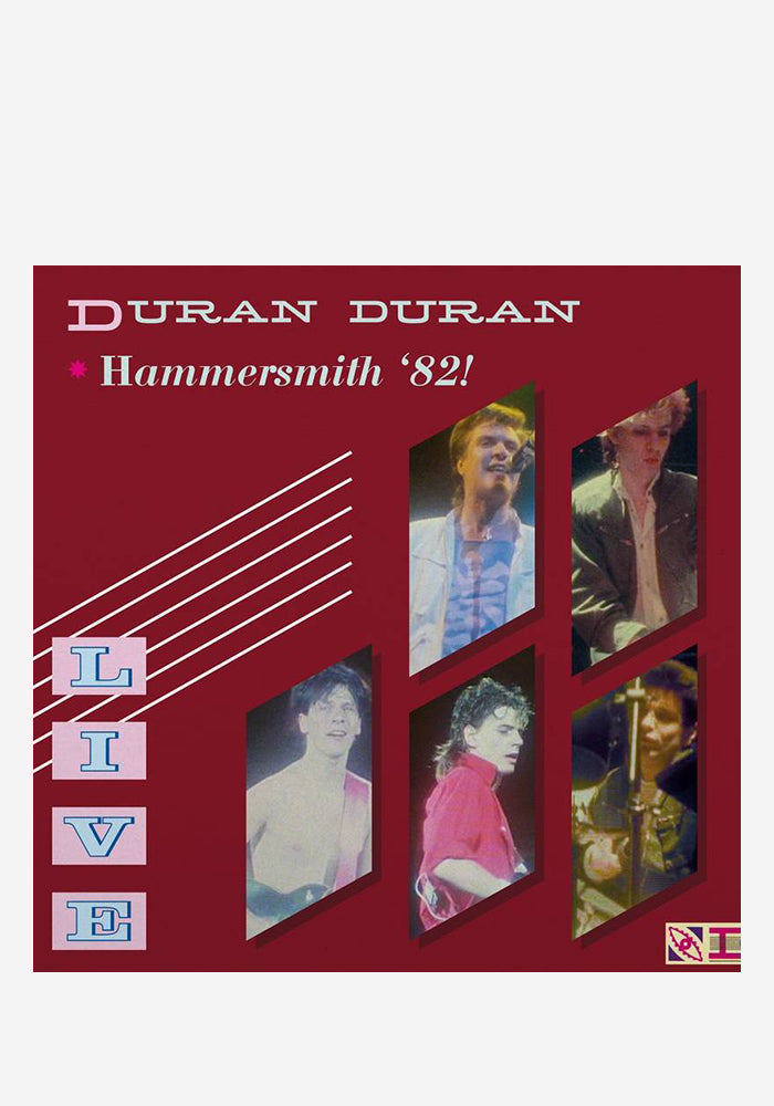 Duran Duran-Live At Hammersmith '82 2LP (Color) Vinyl | Newbury Comics