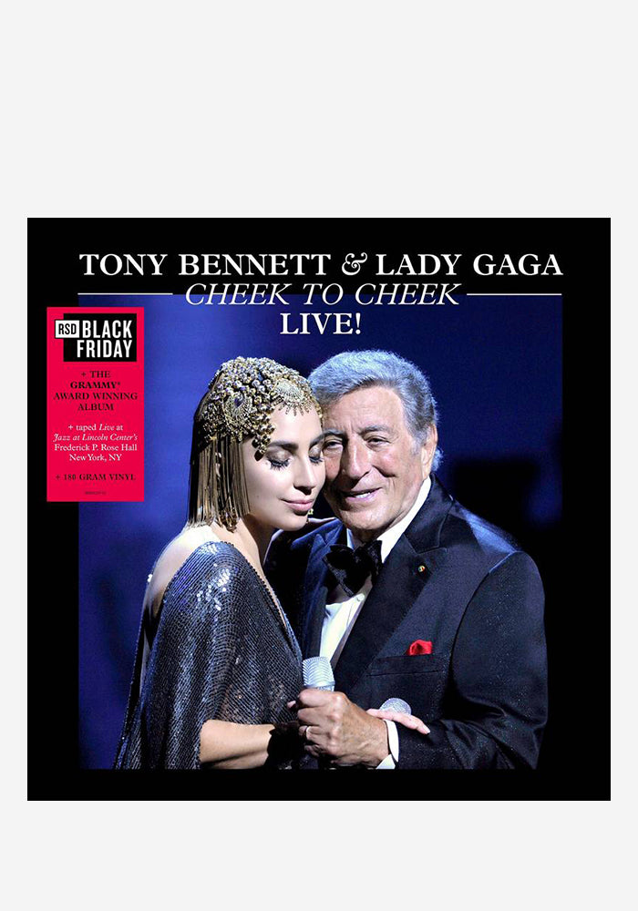 Tony Bennett Lady Gaga Cheek To Cheek Live 2LP Vinyl Newbury Comics tony-bennett-lady-gaga-cheek-to-cheek-live-2lp-vinyl-newbury-comics