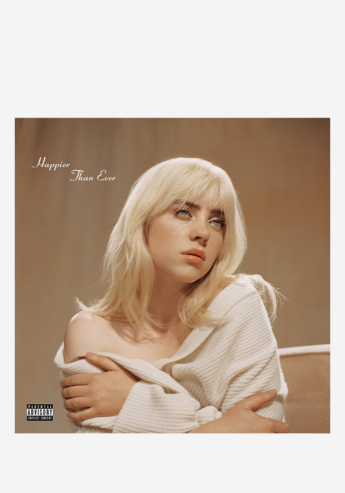 BILLIE EILISH レコード　ポスター付き Amazon.com: Happier Than Ever - Exclusive Limited Edition