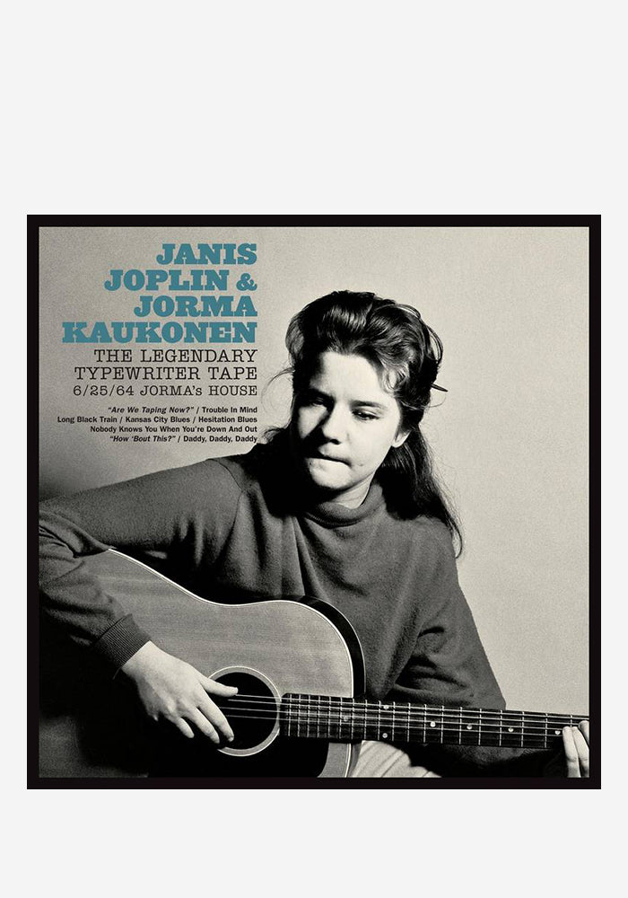JANIS JOPLIN & JORMA KAUKONEN The Legendary Typewriter Tape: 6/25/64 Jorma’s House LP