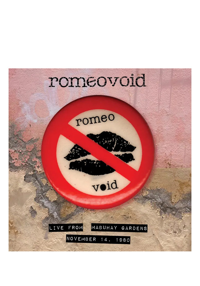 ROMEO VOID Live From The Mabuhay Gardens November 14, 1980 LP (Color)