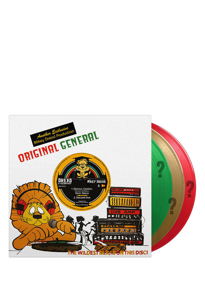 MIKEY DREAD / EDI FITZROY Original General / Queen Of Harlesden 10" EP (Color)