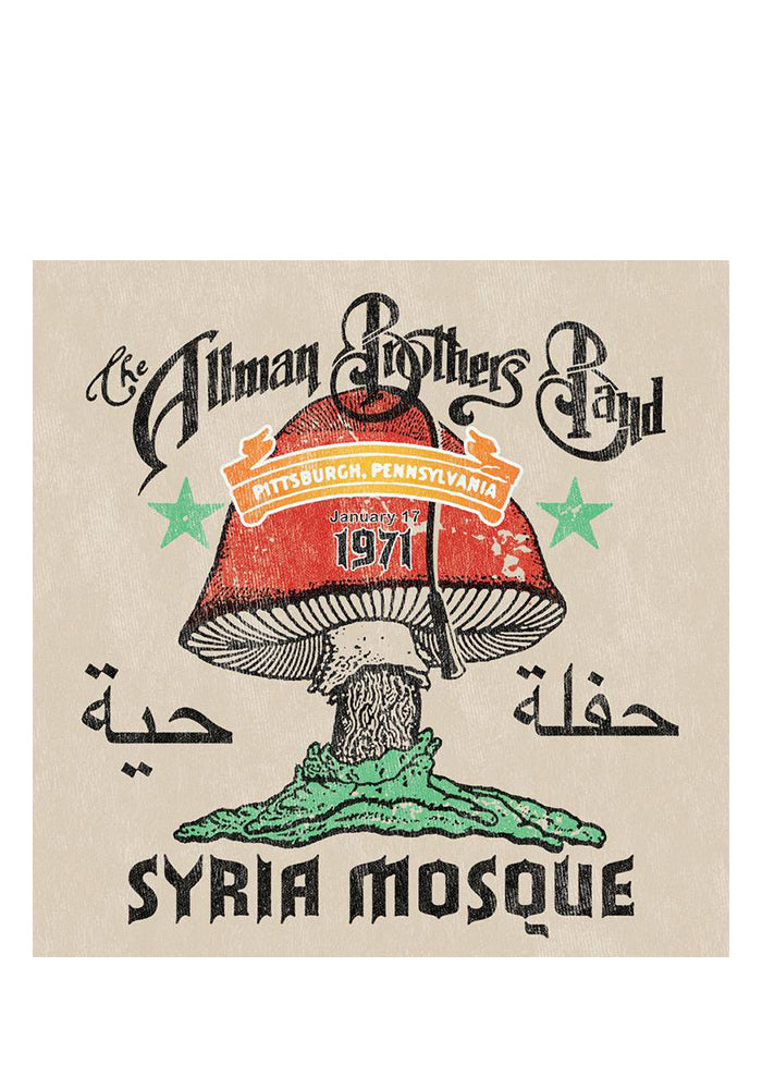THE ALLMAN BROTHERS BAND Syria Mosque - Pittsburgh, PA 1/17/71 2LP (Color)