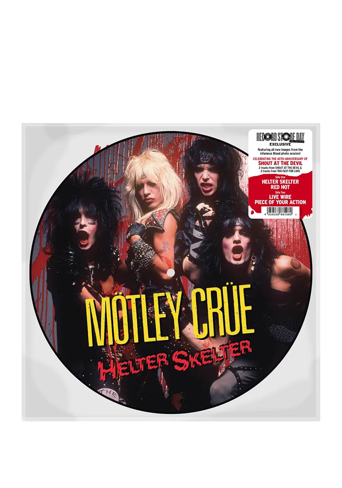 MOTLEY CRUE Helter Skelter 12" Single (Picture Disc)