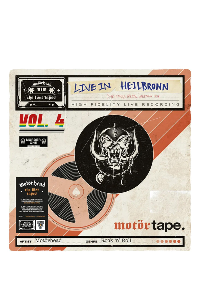 MOTORHEAD Lost Tapes, Vol. 4 (Live In Heilbronn 1984) 2LP