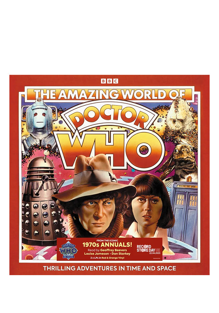 DOCTOR WHO Soundtrack - The Amazing World Of Doctor Who 2LP (Color)