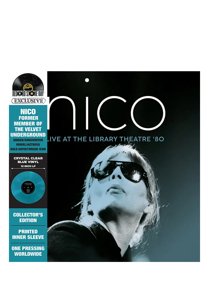 NICO Live At The Library Theatre '80 LP (Color)