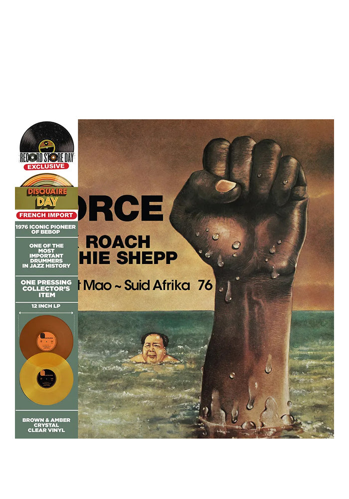 MAX ROACH & ARCHIE SHEPP Force - Sweet Mao - Suid Afrika 76 2LP (Color)