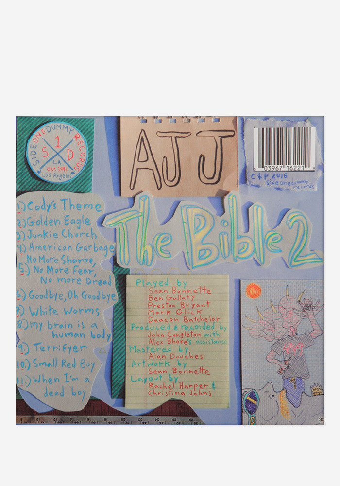 AJJ The Bible 2 Exclusive LP (Pink)