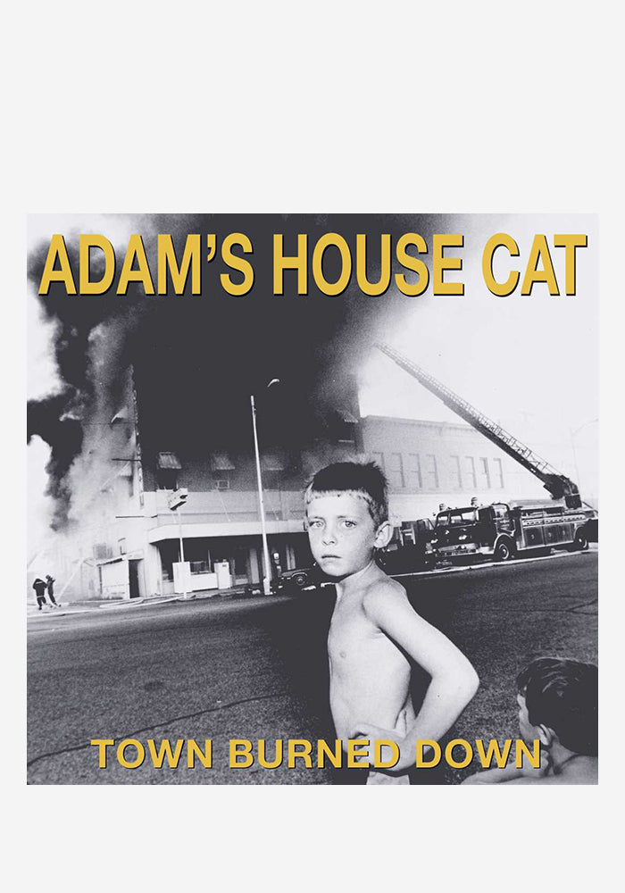 ADAM'S HOUSE CAT Town Burned Down CD With Autographed Booklet