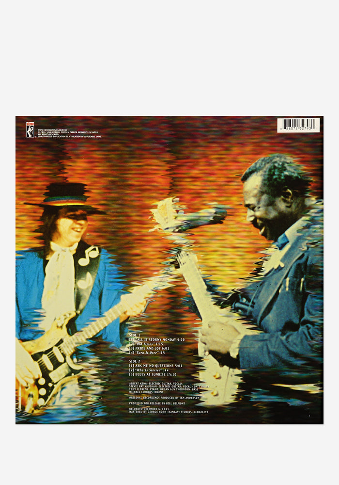 ALBERT KING WITH STEVIE RAY VAUGHAN In Session Exclusive LP