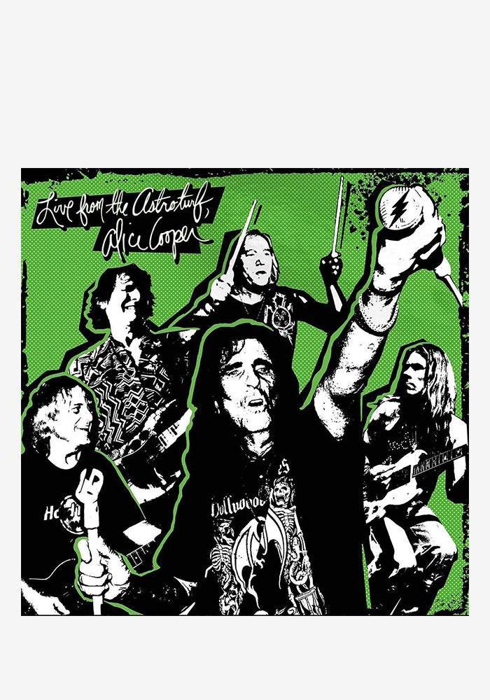 ALICE COOPER Live From The Astroturf LP +DVD (Glow-In-The-Dark)