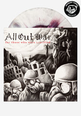 All Out War For Those Who Were Cruc赤盤 LP All Out War-For Those Who Were Crucified Exclusive LP Color Vinyl