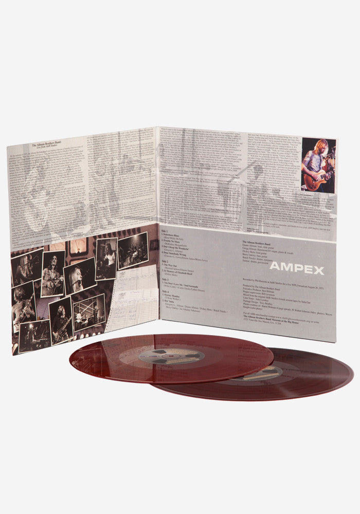 ALLMAN BROTHERS Live From A&R Studios 8/26/71 Exclusive 2 LP