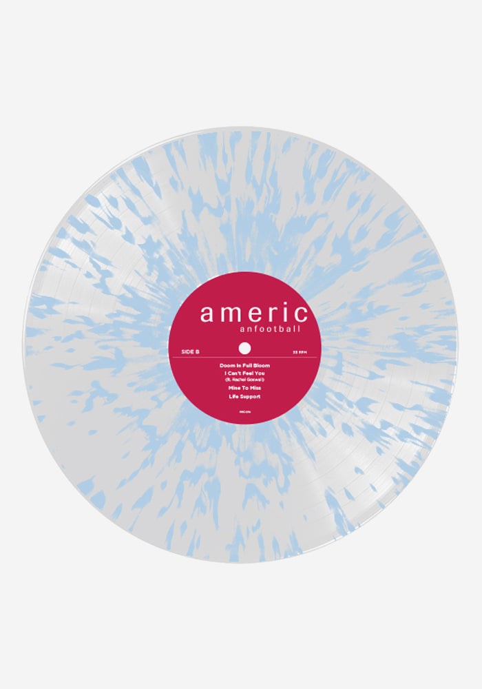 AMERICAN FOOTBALL American Football (LP3) Exclusive LP (Blue Splatter)