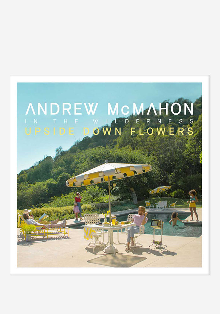 ANDREW MCMAHON IN THE WILDERNESS Upside Down Flowers CD With Autographed Booklet