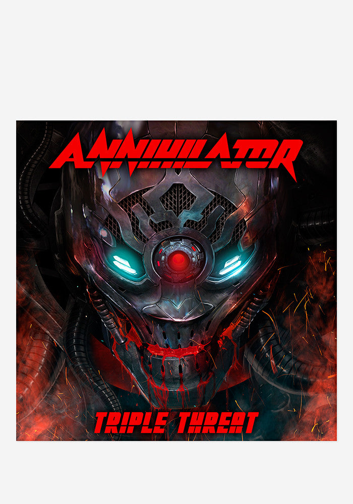 ANNIHILATOR Triple Threat 2CD/Blu-Ray With Autographed Booklet