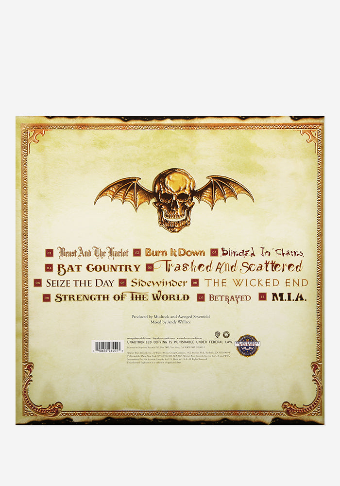 AVENGED SEVENFOLD City Of Evil Exclusive 2LP (Grey In Clear)