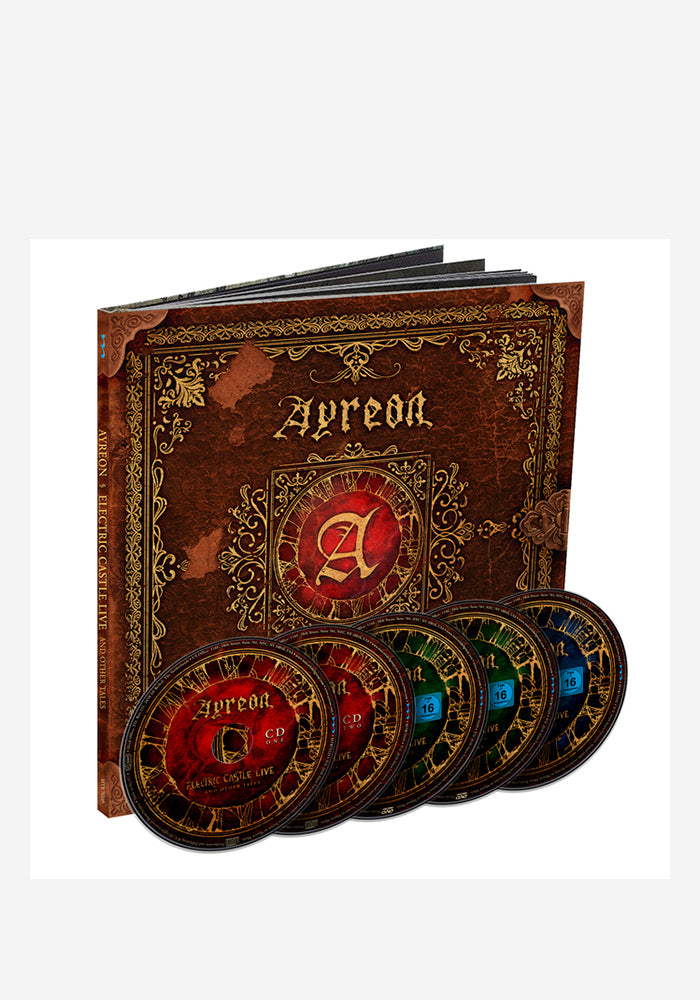 AYREON Electric Castle Live And Other Tales Deluxe Edition 5CD+Book (Autographed)