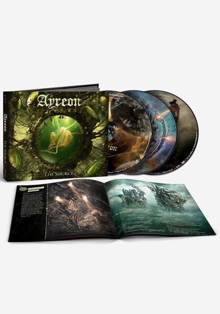 AYREON The Source 2CD/DVD With Autographed Postcard