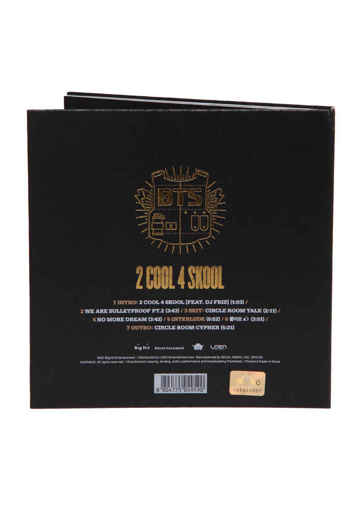 BTS 2 Cool 4 Skool CD