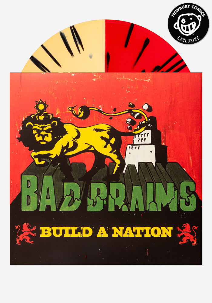 Bad Brains-Build A Nation Exclusive LP Color Vinyl Newbury Comics