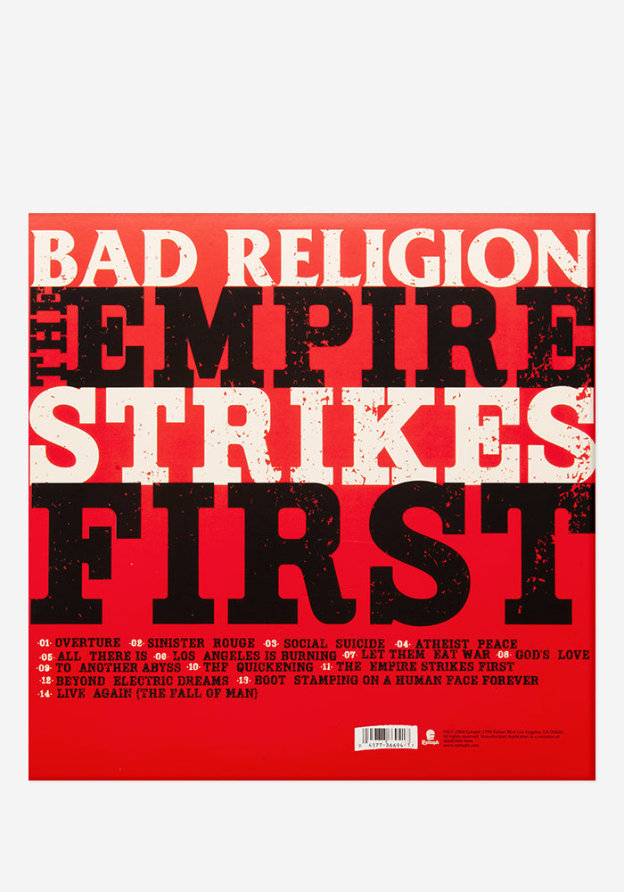 BAD RELIGION The Empire Strikes First Exclusive LP