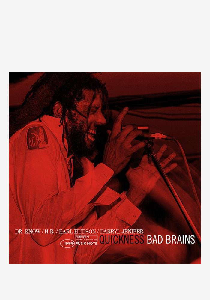 BAD BRAINS Quickness (Punk Note Edition) LP