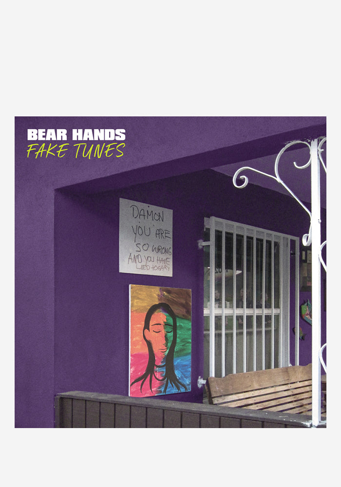 BEAR HANDS Fake Tunes CD With Autographed Booklet