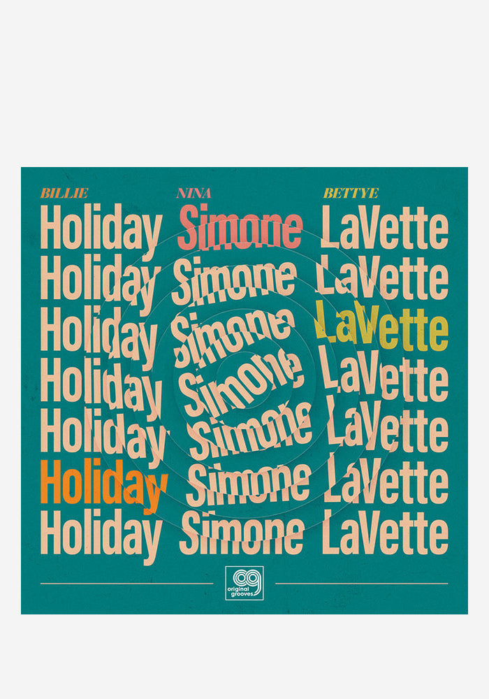 BETTYE LAVETTE / BILLIE HOLIDAY / NINA SIMONE Original Grooves: Billie Holiday, Nina Simone, Bettye LaVette 12" Single