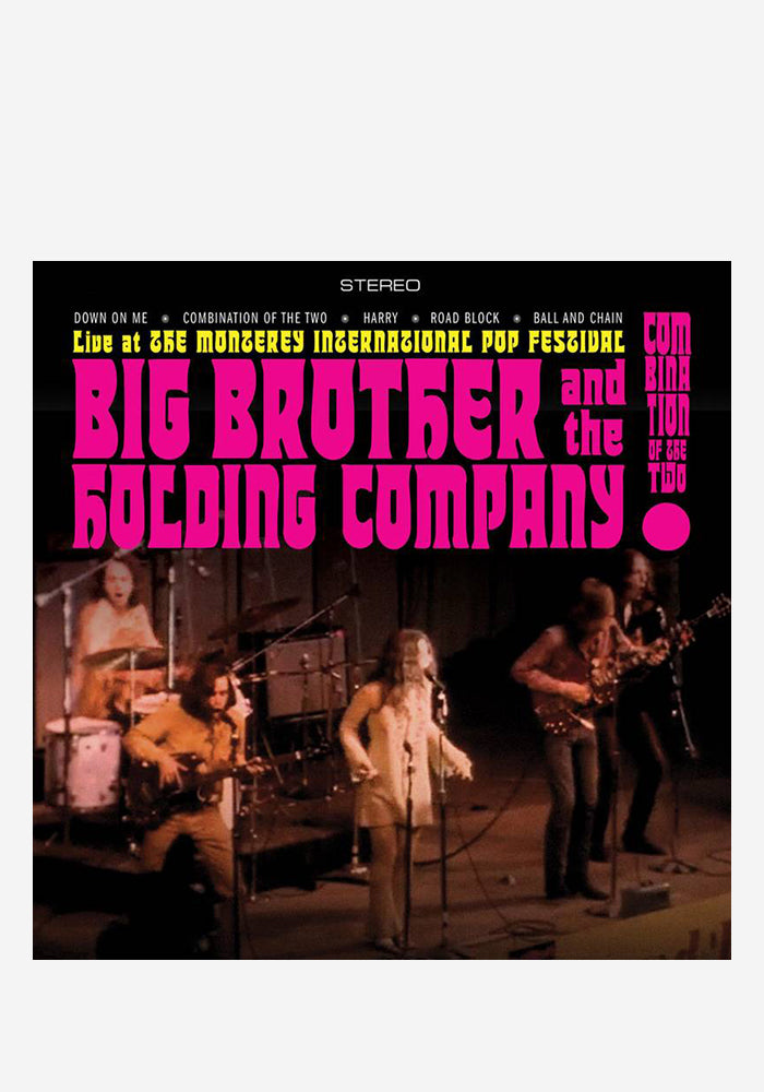 BIG BROTHER & THE HOLDING COMPANY Combination Of The Two: Live At The Monterey International Pop Festival LP (Color)