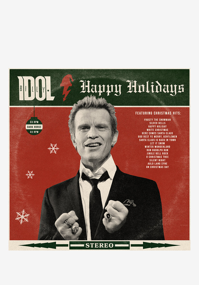 BILLY IDOL Happy Holidays CD (Autographed)