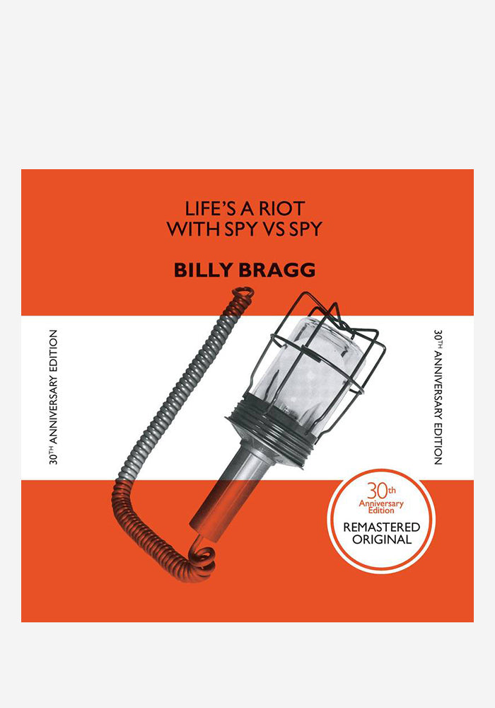 BILLY BRAGG Life's A Riot With Spy Vs Spy 30th Anniversary LP (Color)