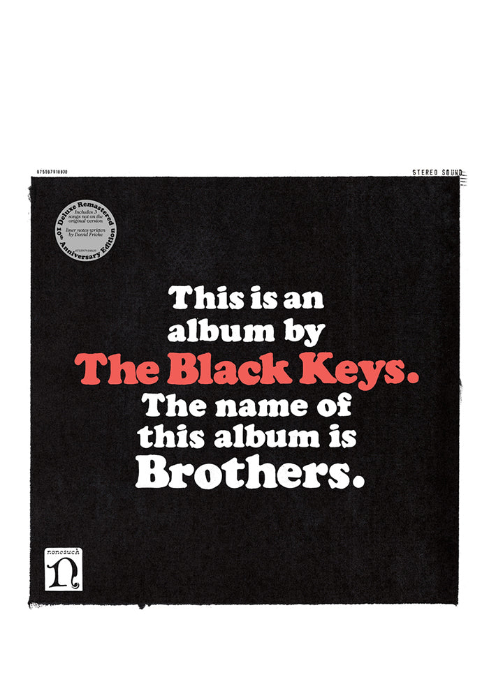THE BLACK KEYS Brothers 10th Anniversary Deluxe Edition 2LP