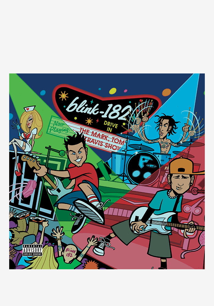 BLINK 182 The Mark, Tom & Travis Show: The Enema Strikes Back! 2LP