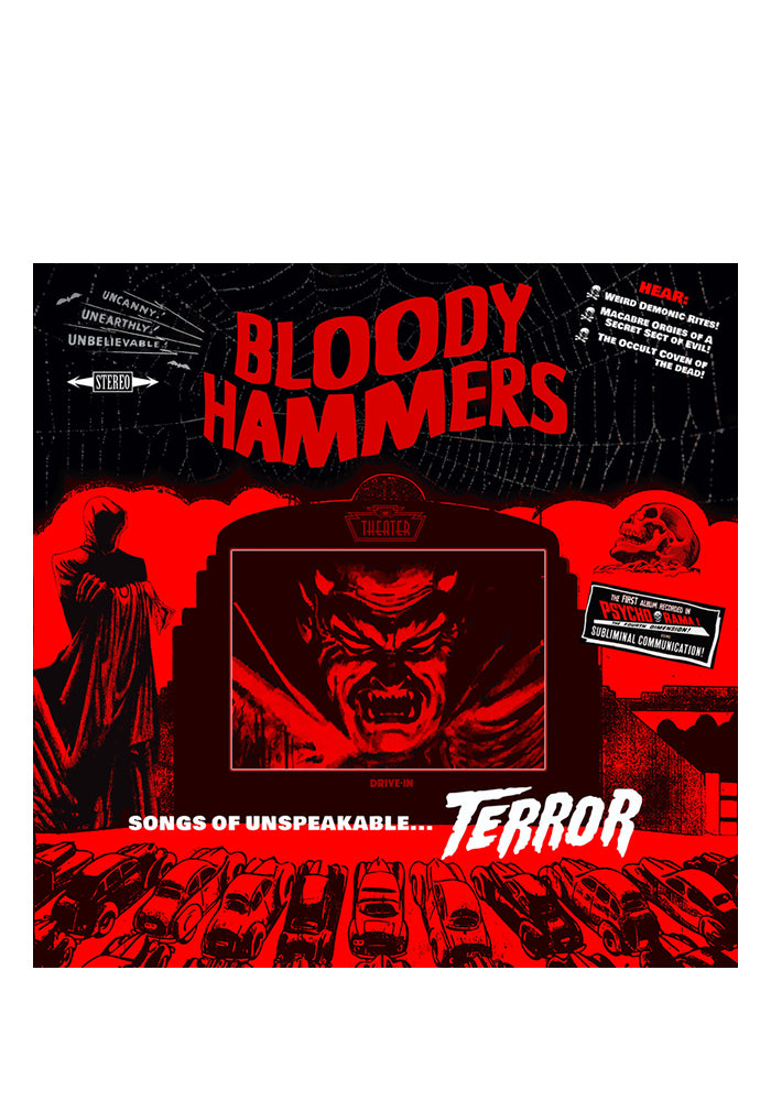 BLOODY HAMMERS Songs Of Unspeakable Terror CD (Autographed)