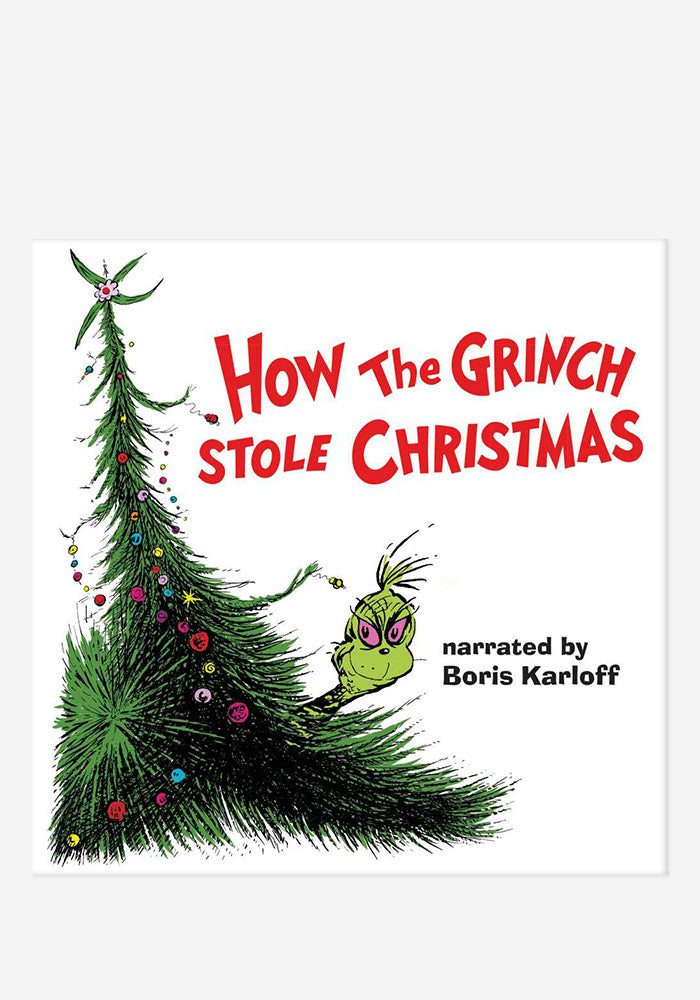 BORIS KARLOFF Soundtrack - How The Grinch Stole Christmas LP (Color)