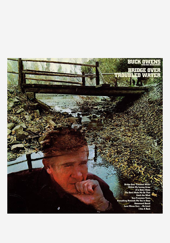 BUCK OWENS & HIS BUCKAROOS Bridge Over Troubled Water LP (Color)