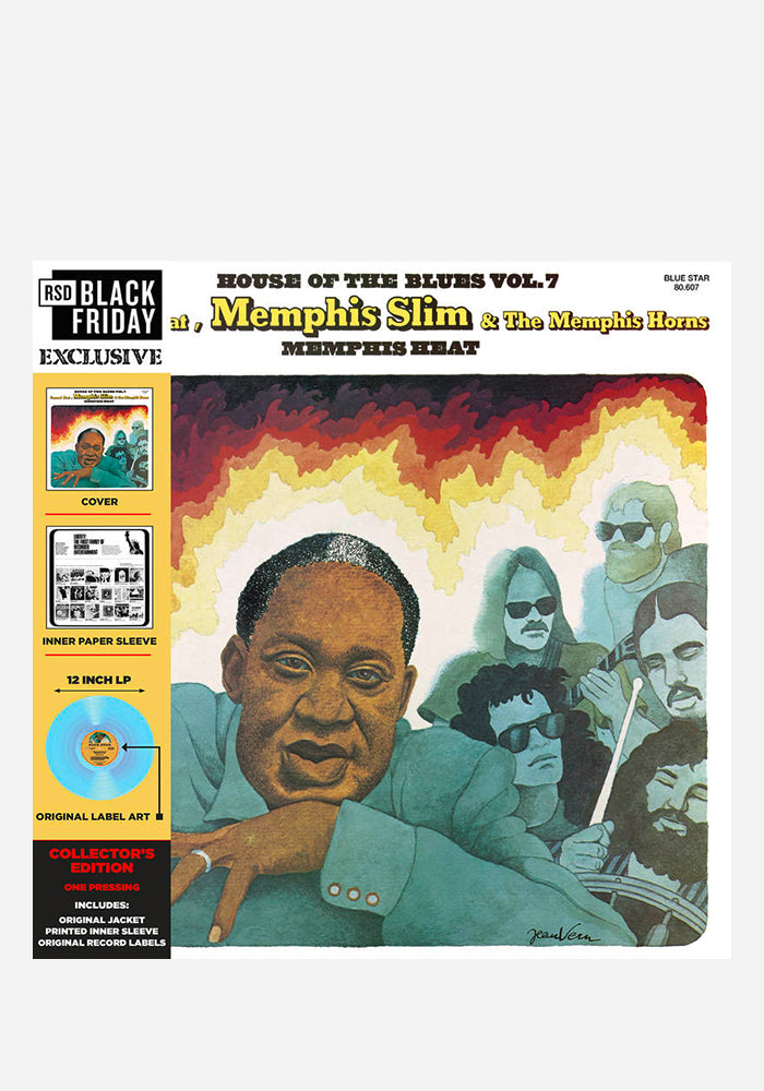 CANNED HEAT / MEMPHIS SLIM Memphis Heat LP (Color)